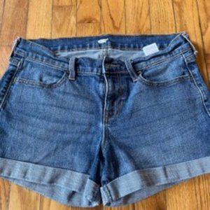 Old Navy Cuffed Jean Shorts size 4